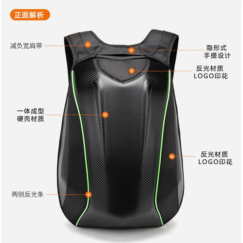 Supply Motorcycle Backpack Knight Helmet Bag Waterproof Motorcycle Hard Shell Turtle Bag Ktm Cycling Bag - Image 5